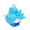 игрушка подводная лодка для ванной синяя
