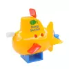 игрушка подводная лодка для ванной желтая