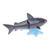 игрушка акула для ванной серая